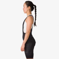 New Rapha Women'S Pro Team Powerweave Bib Shorts Black