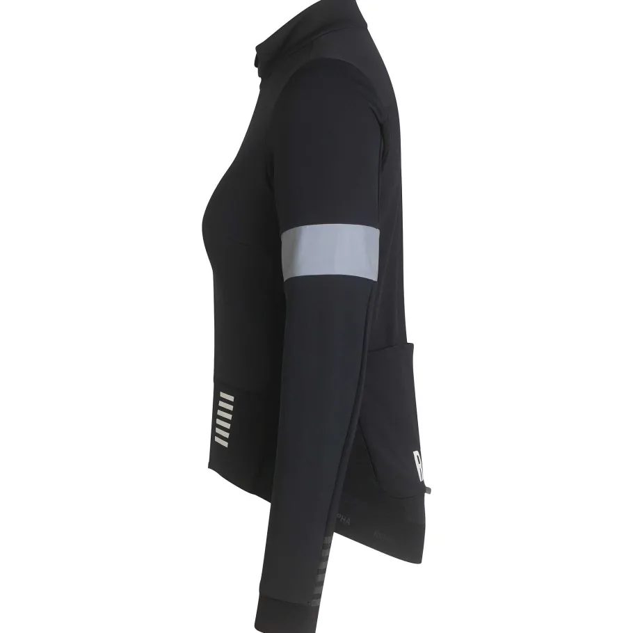 Clearance Rapha Women'S Pro Team Winter Jacket Black/White