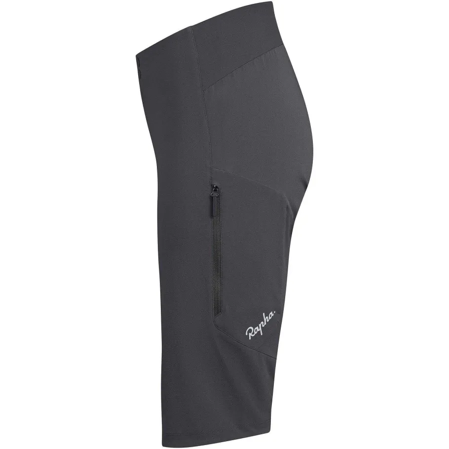 Online Rapha Women'S Trail Fast & Light Shorts Grey/Light Grey