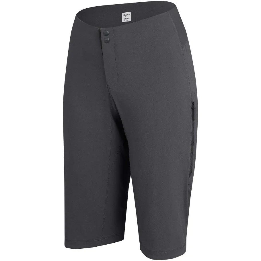 Online Rapha Women'S Trail Fast & Light Shorts Grey/Light Grey