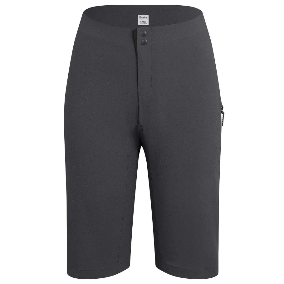 Online Rapha Women'S Trail Fast & Light Shorts Grey/Light Grey