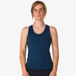 Cheap Rapha Women'S Trail Merino Tank Deep Blue/Black