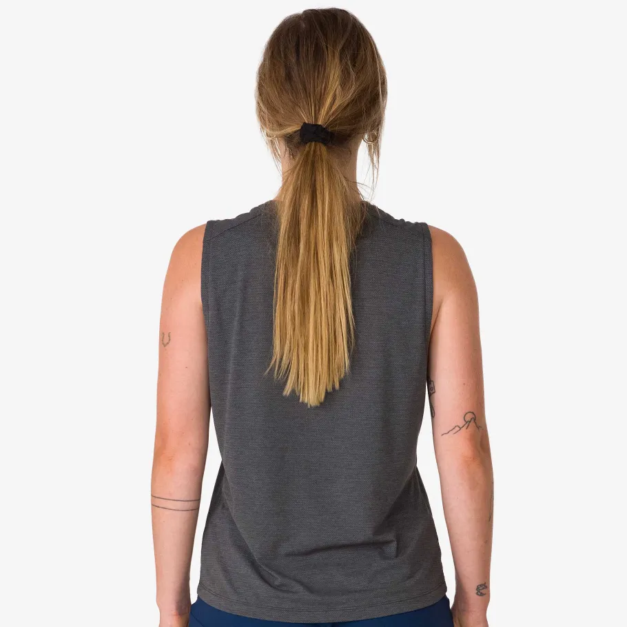 Discount Rapha Women'S Trail Tank Black/Light Grey
