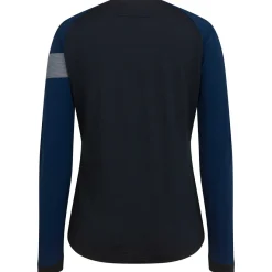 Hot Rapha Women'S Trail Windblock Jersey Black/Light Grey/Navy